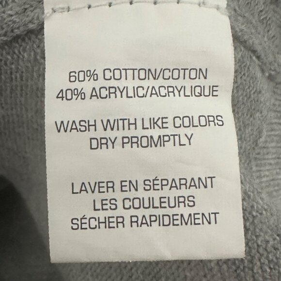 Van Heusen Mens Gray V-Neck Sleeveless Sweater Vest XL Preppy Academia Career - Picture 6 of 8